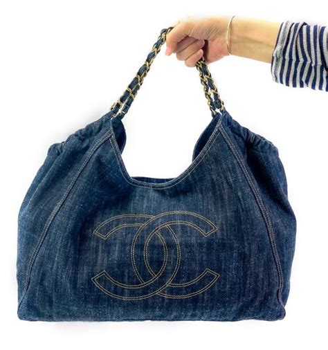 chanel denim purse|denim Chanel bag 2020.